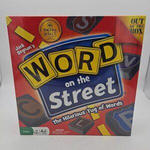 New Sealed 2013 Word On The Street Board Game Brand by Jack Degnan